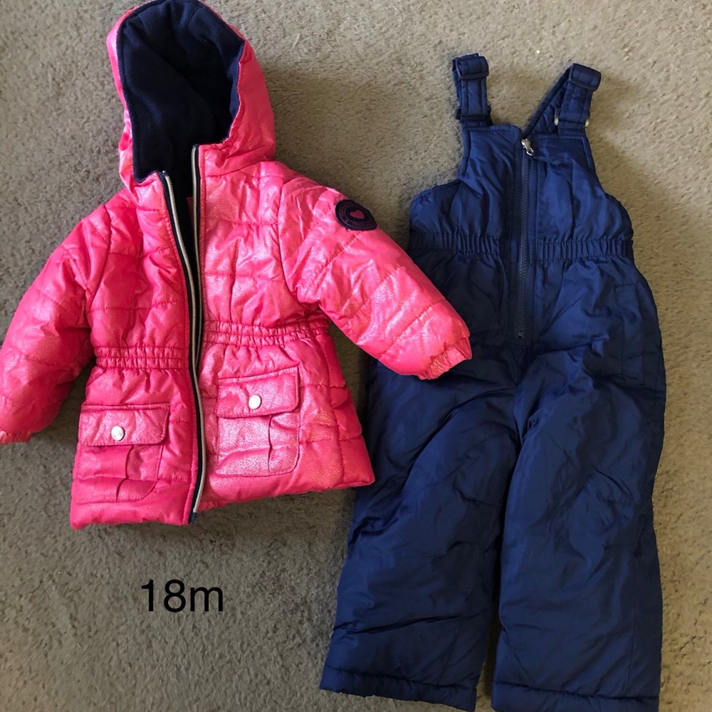 18m winter coat / snow pants